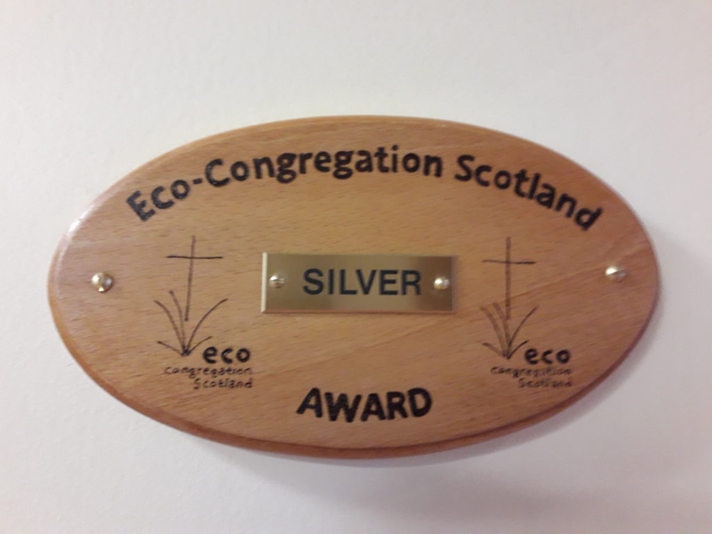 Picture of our Eco-Congregation Scotland Silver Award